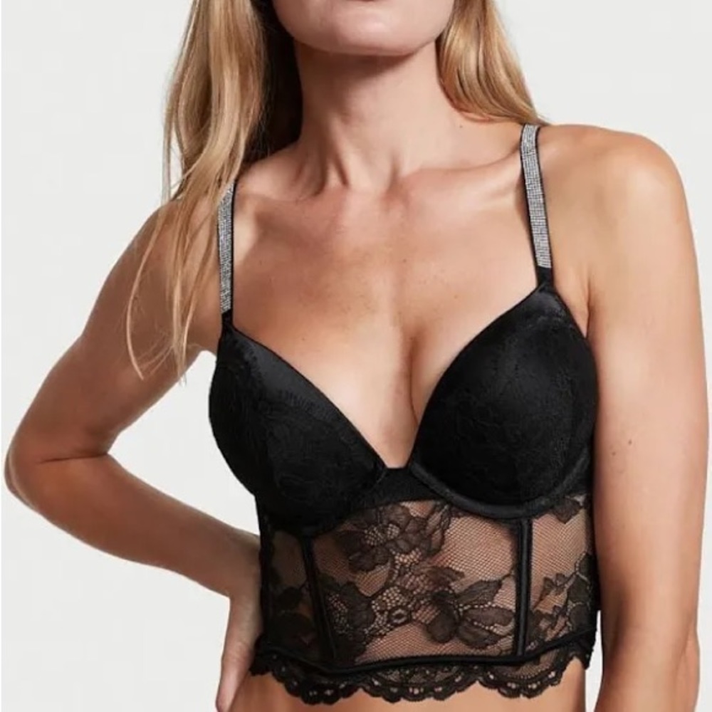 NWT Victoria’s Secret Bustier Lace Top